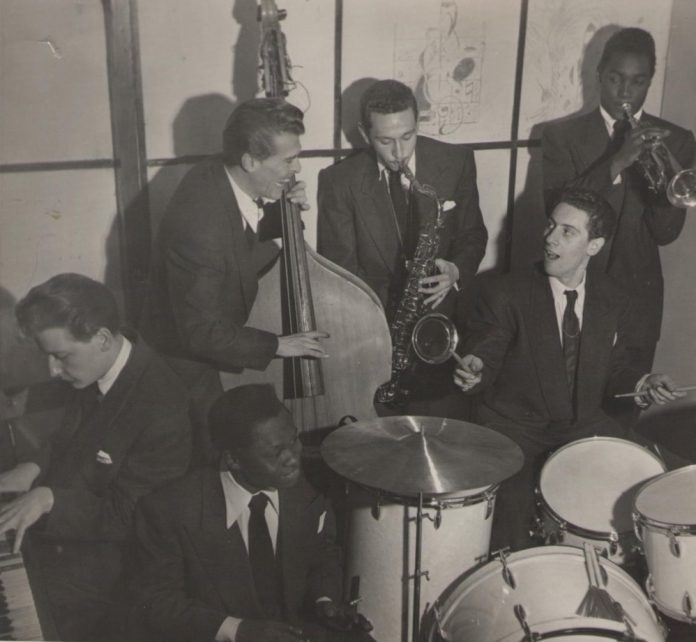 Laurie with Stan Tracey group 1024